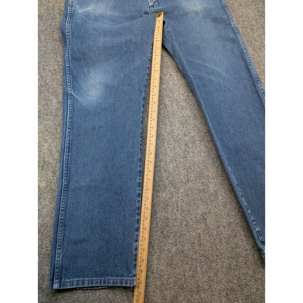 Vtg Wrangler Mens Jeans 35x31 Regular‎ Fit Blue Denim Classic Casual Pants